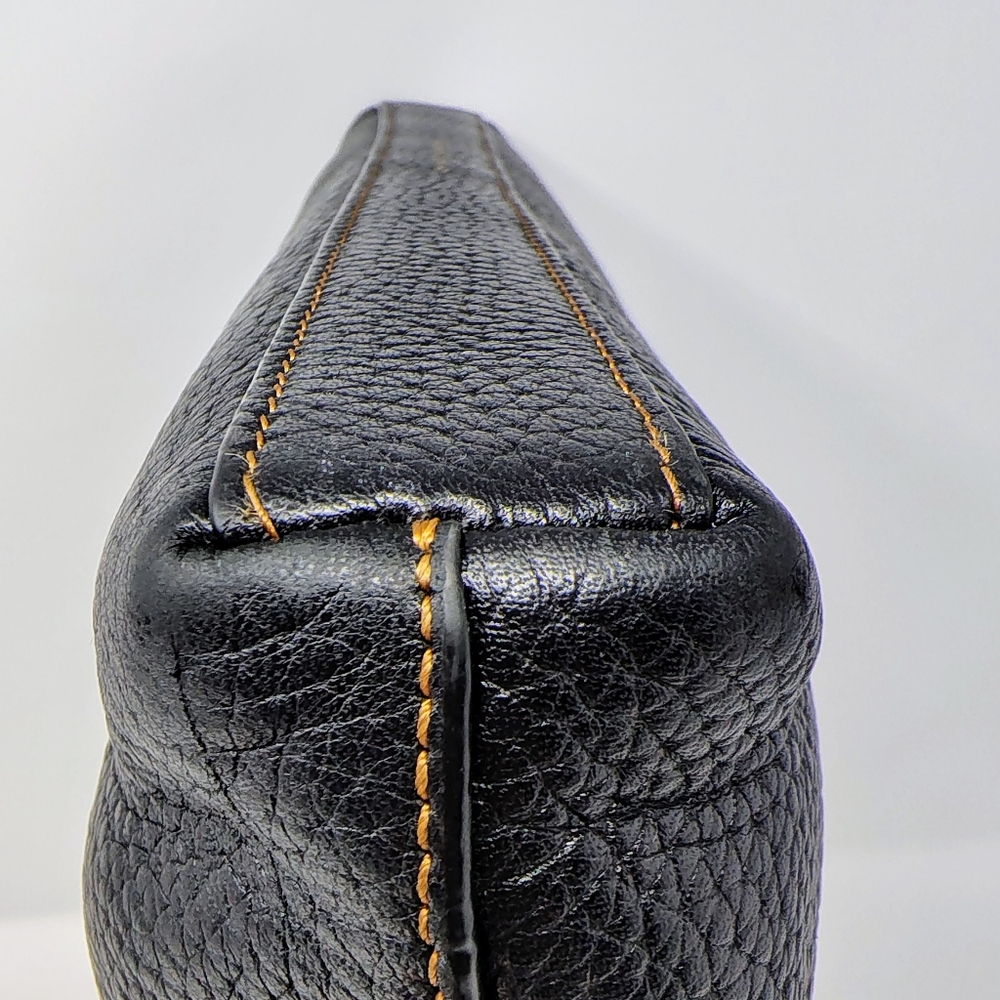 Coach Rogue Slim Briefcase -One of Kind Custom Upcycled Bag with Skulls. Black - Picture 14 of 16